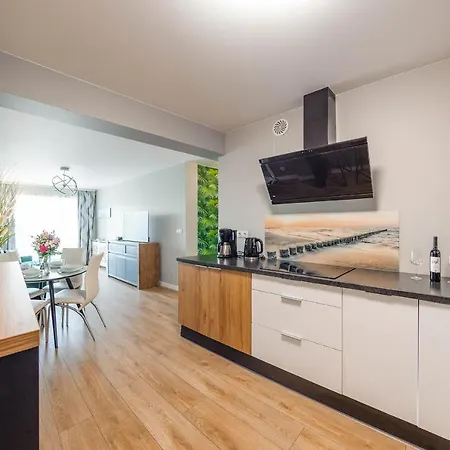 Biala Perla Z Garazem 3 C Perlowa Przystan - Apartment Kolobrzeg